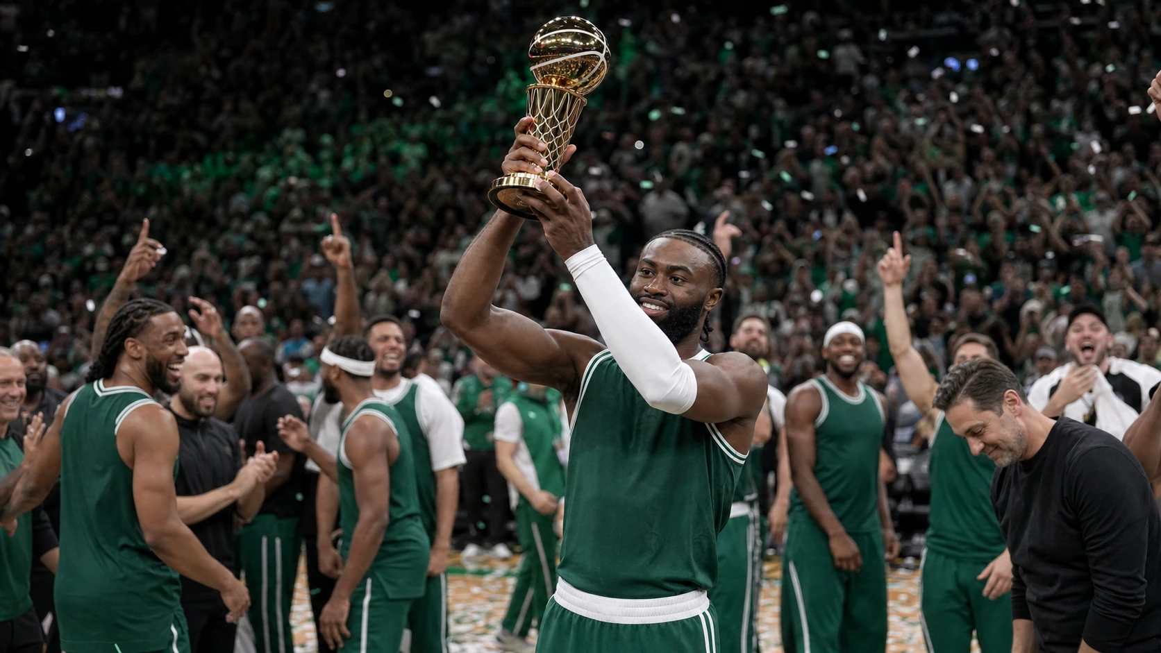 Championship Success and Career Milestones - jaylen brown vanessa bryant