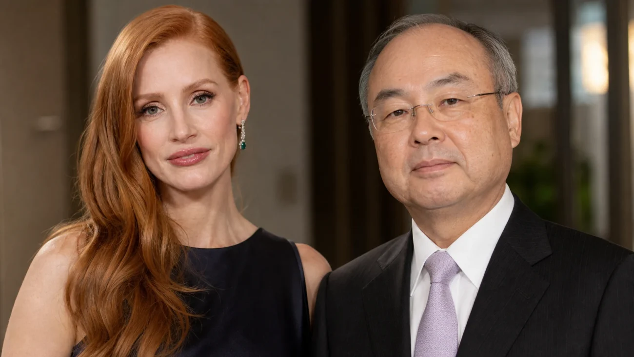 jessica chastain and masayoshi son